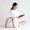 Grace Label Tote Bag (Beige)