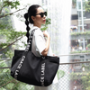 Grace Label Tote Bag (Black)