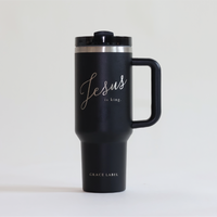 Jesus is King Tumbler by Grace Label 