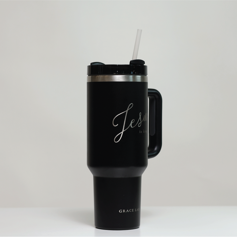 Jesus is King Tumbler by Grace Label 